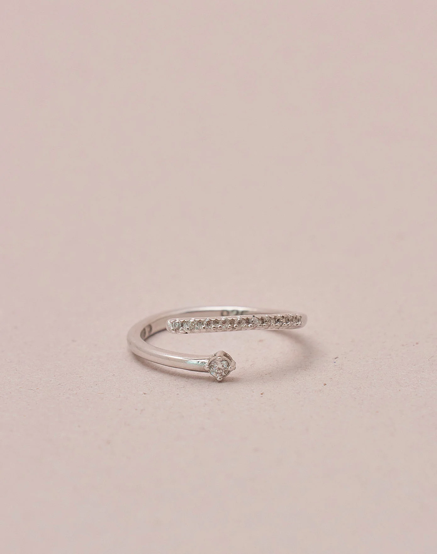 Anillo en Plata 925 Twist Crystal - Image 5