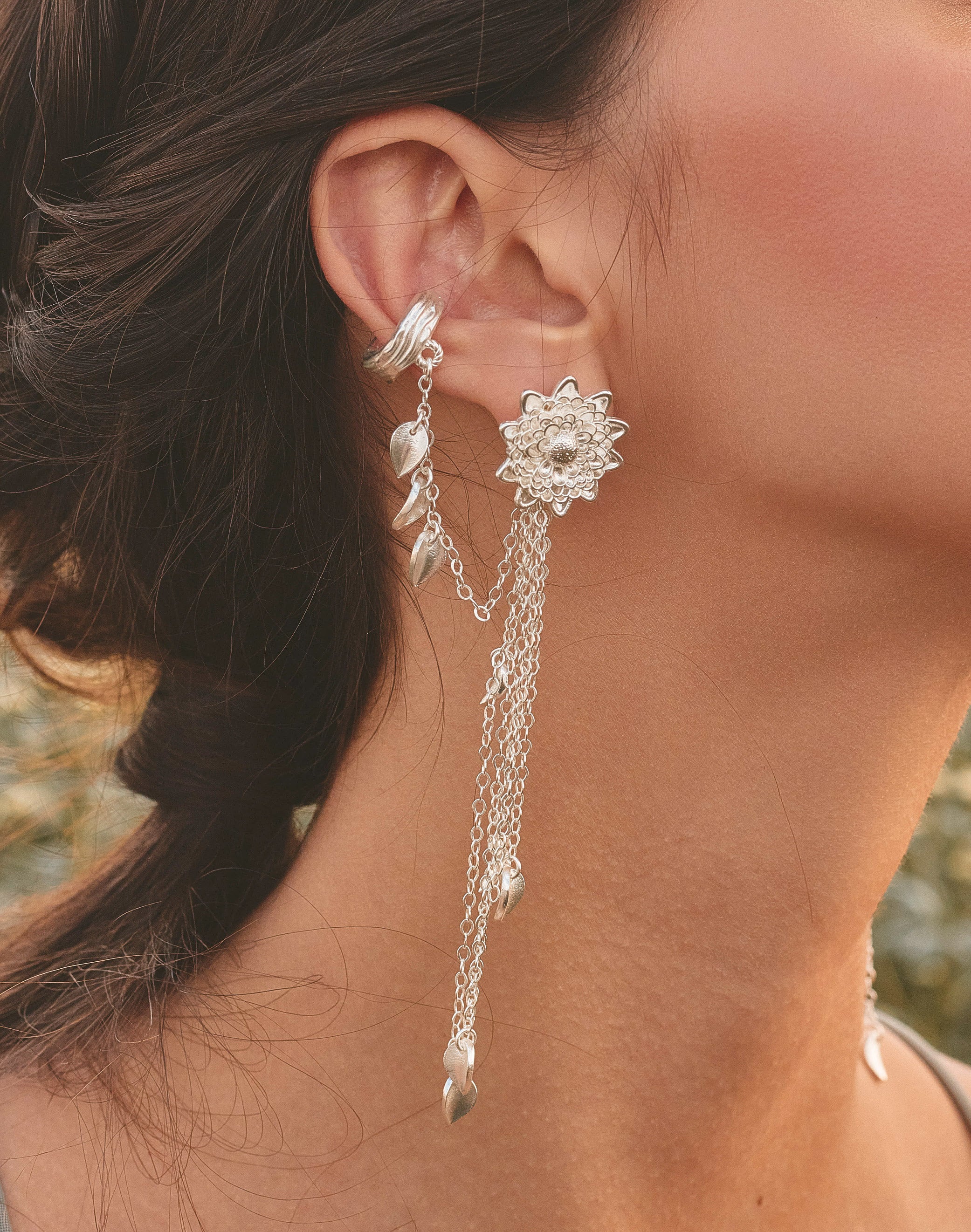 Aretes Crisantemo - Image 2