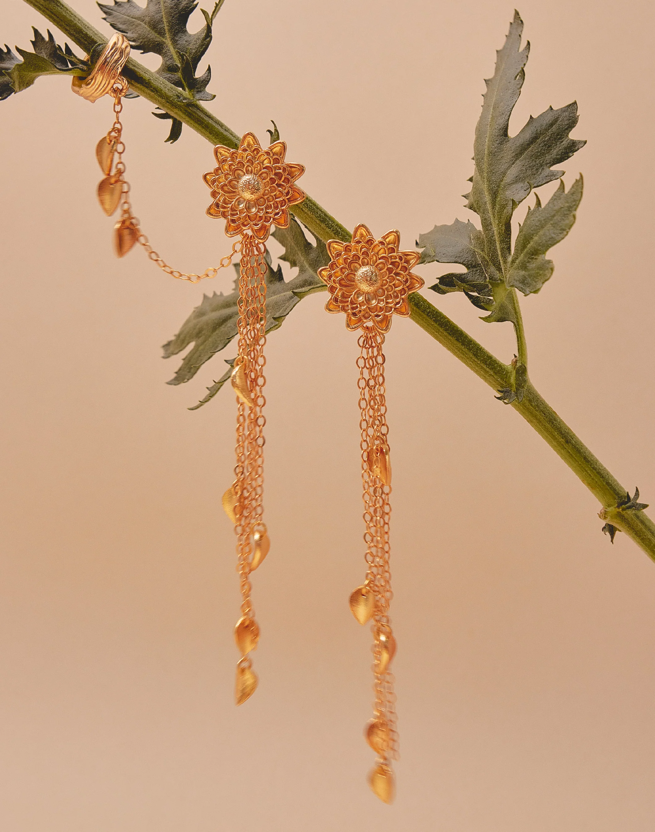 Aretes Crisantemo - Image 6