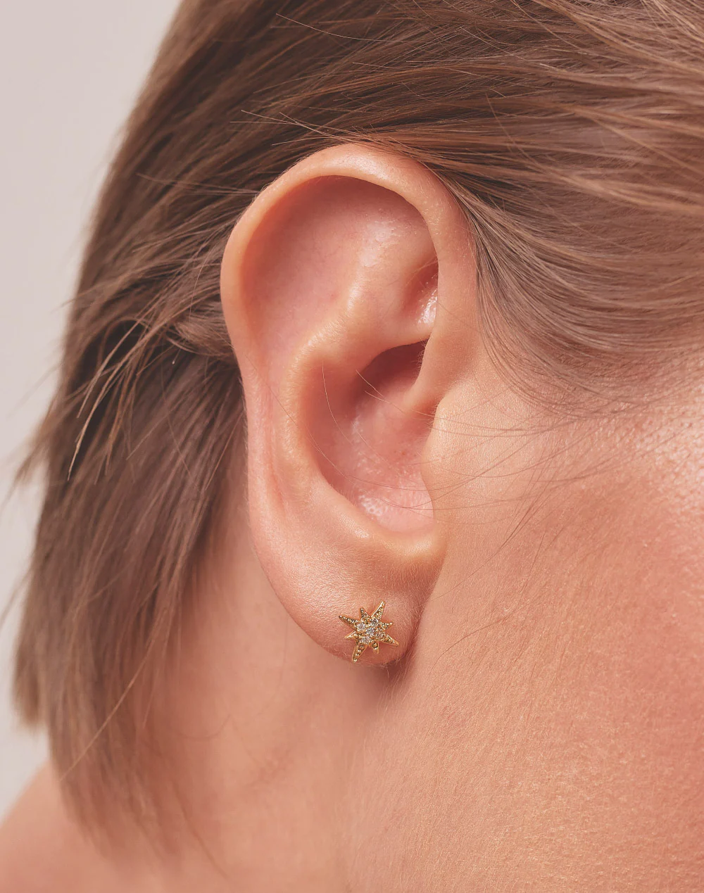 Aretes en Plata 925 Destello Clear - Image 4