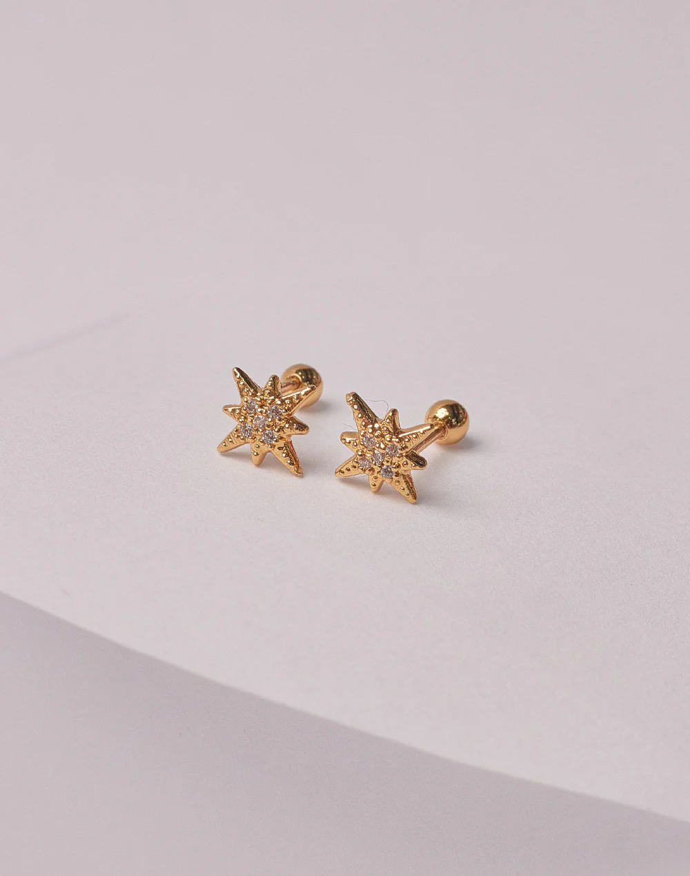 Aretes en Plata 925 Destello Clear - Image 6