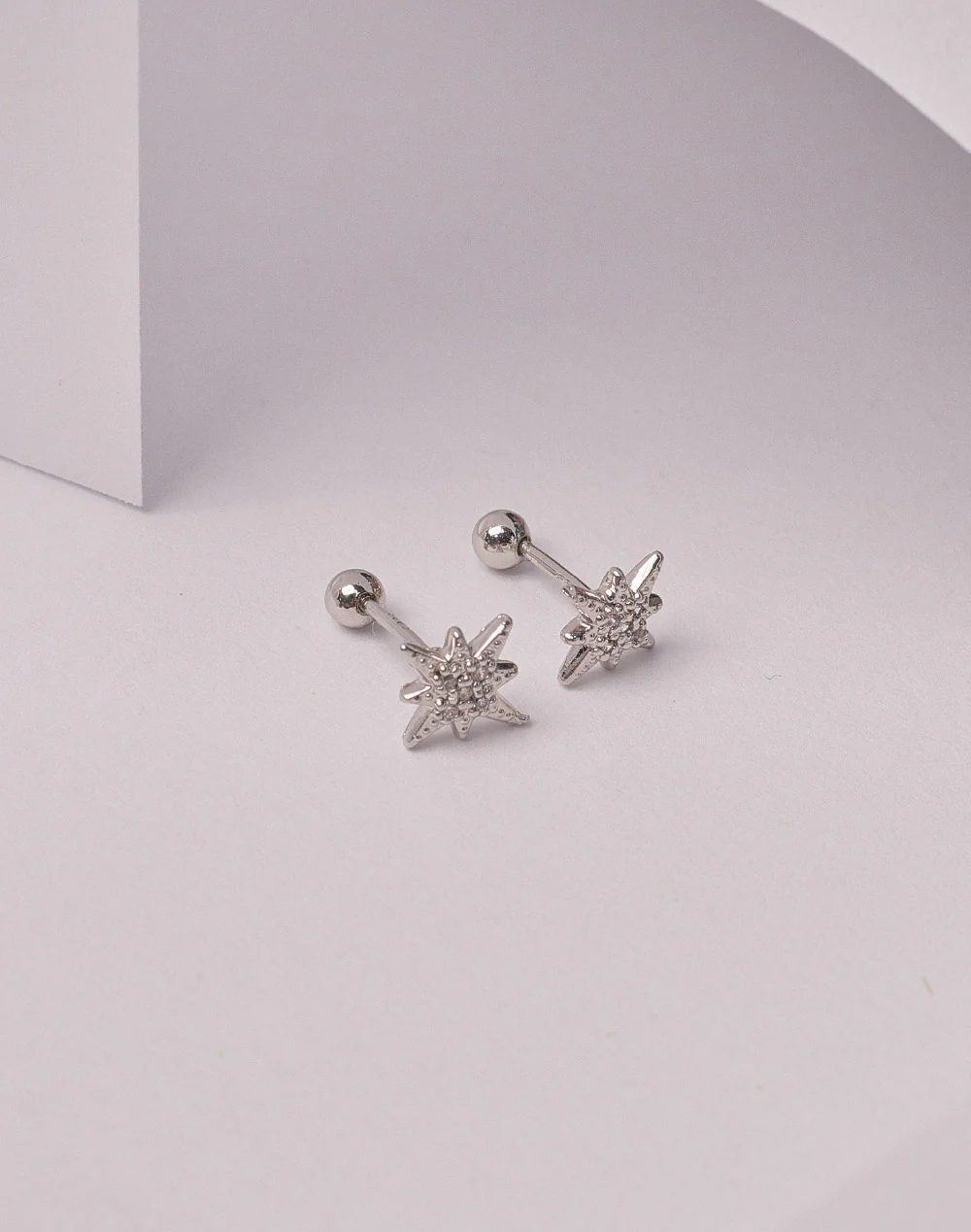 Aretes en Plata 925 Destello Clear - Image 7