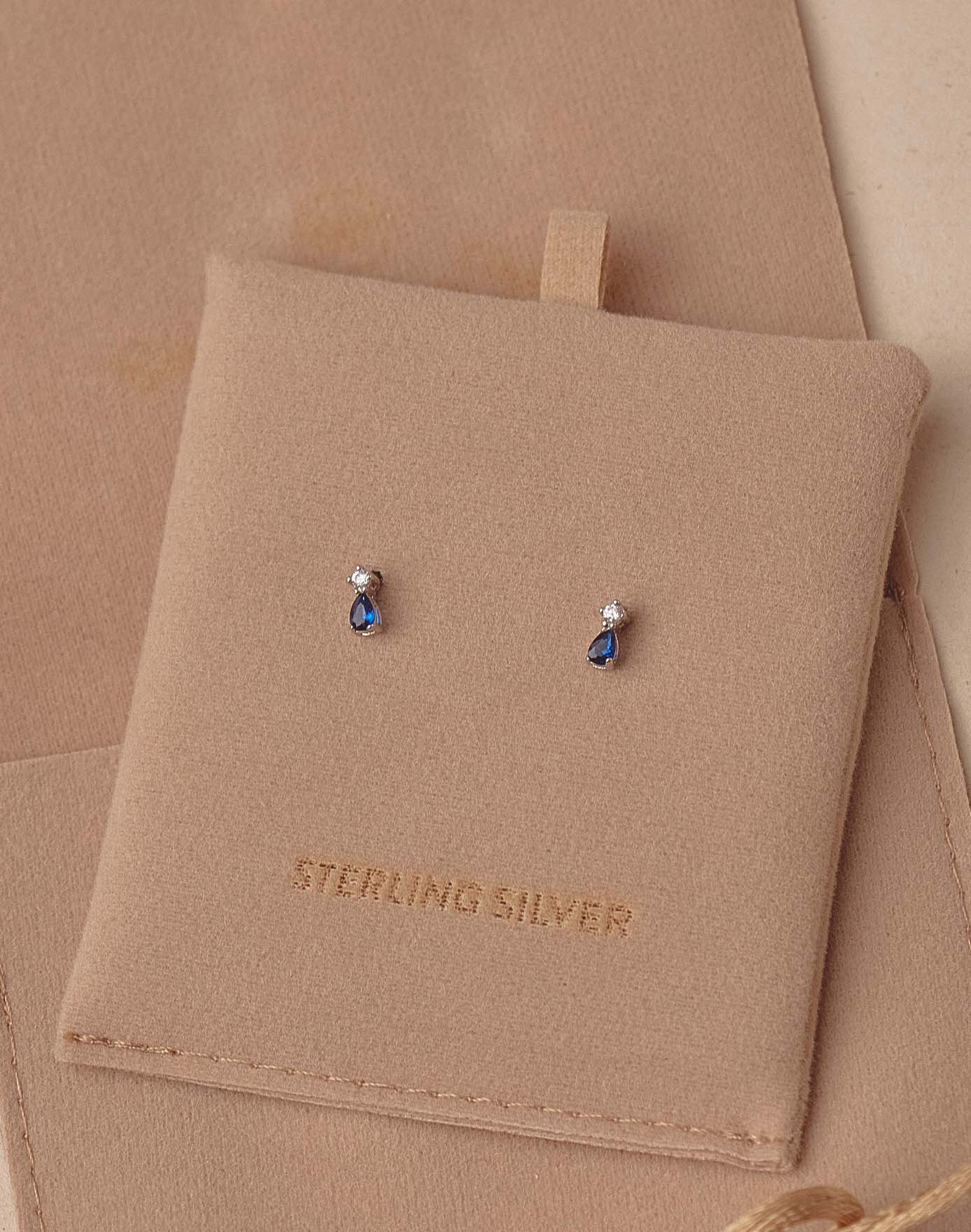 Aretes en Plata 925 Zircón Montana Glow - Image 4