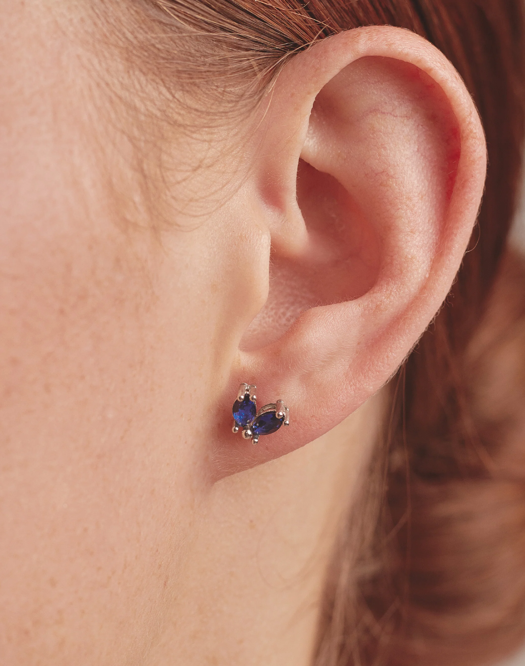Aretes en Plata 925 Navet Montana