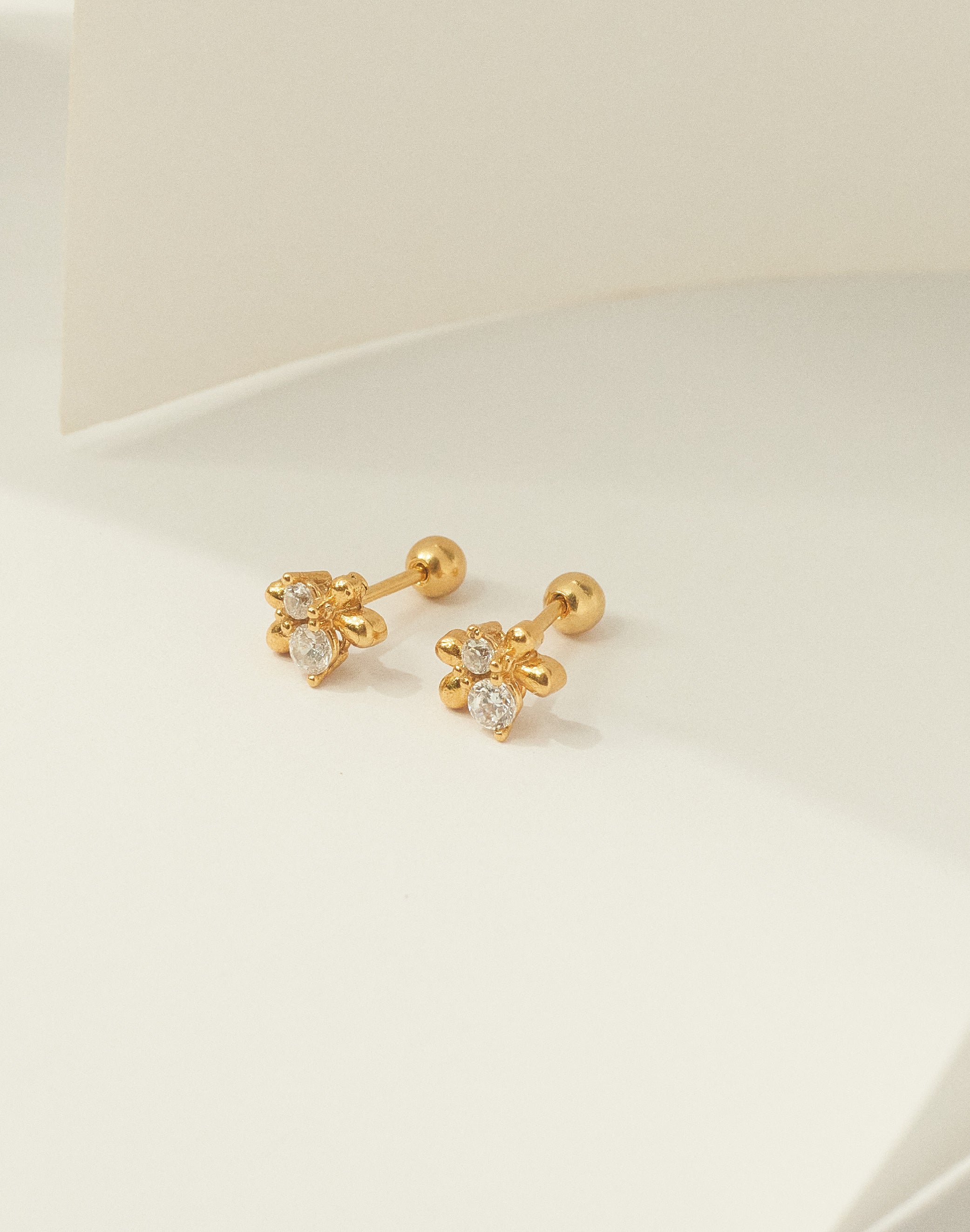 Aretes en Plata 925 Zircones Clear - Image 3