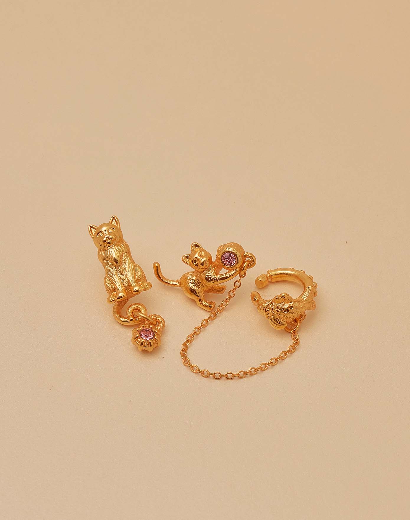 Aretes Gato Juguetón - Image 6