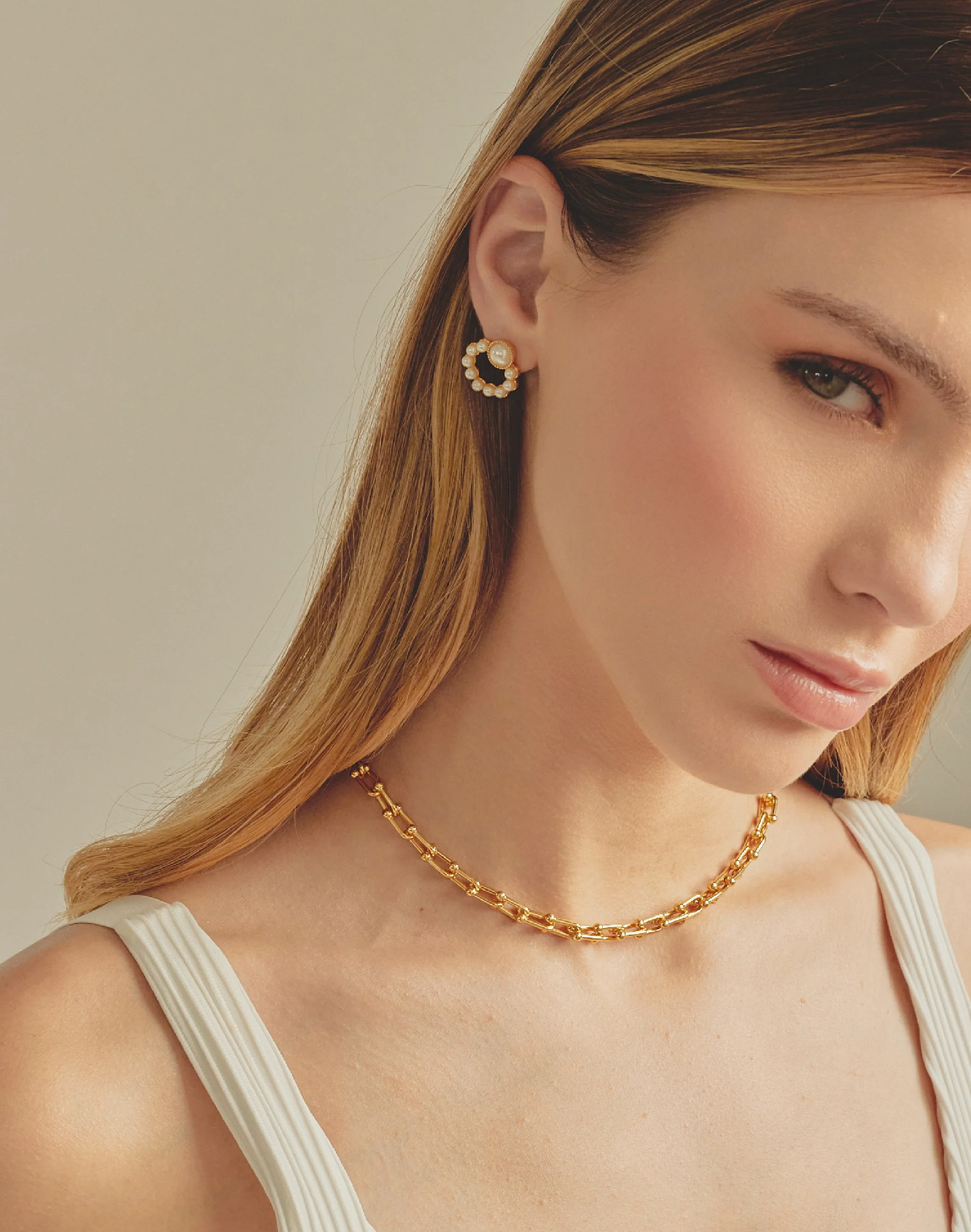 Aretes Mini Perlas - Image 2