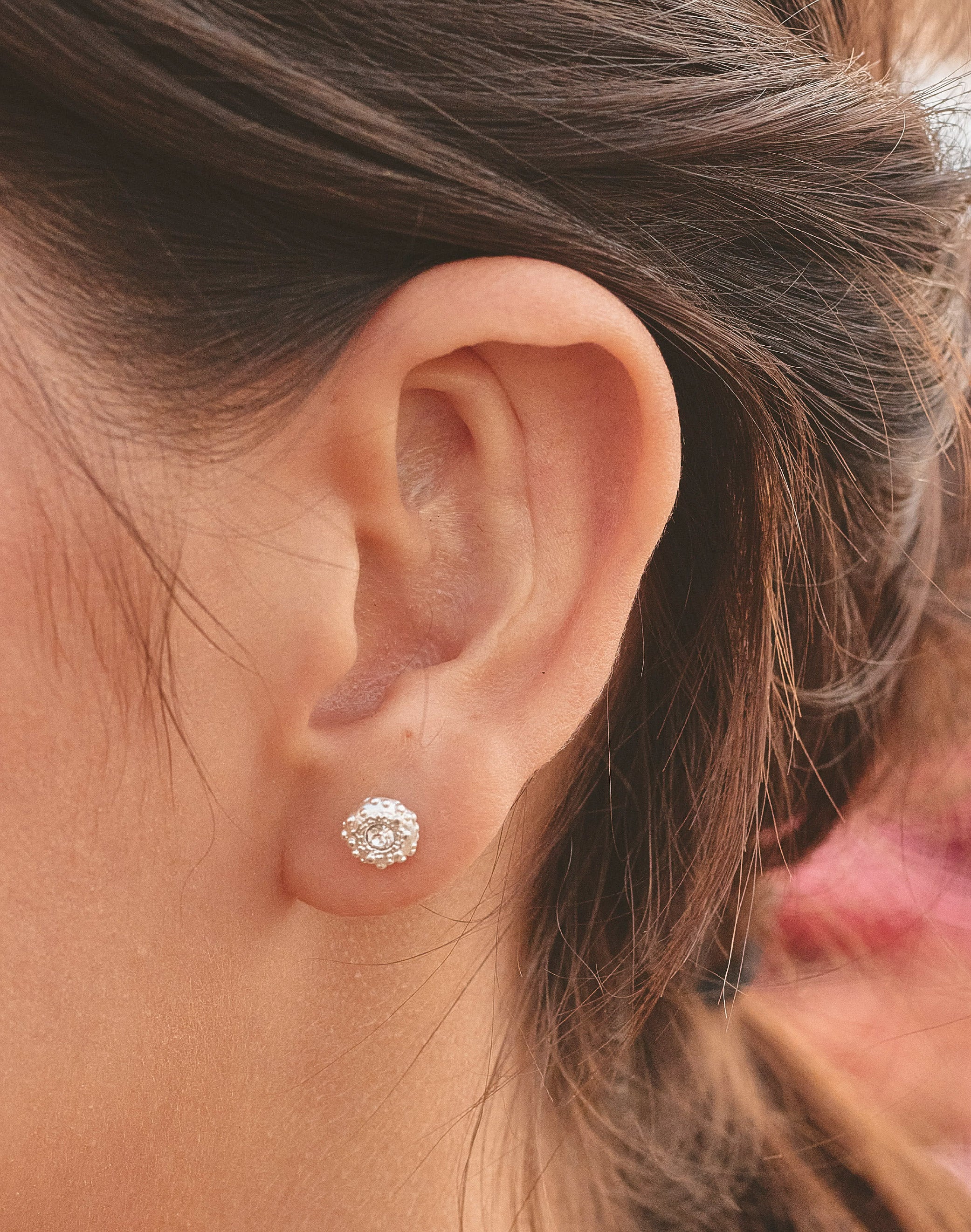 Choker + Aretes Crisantemo - Image 7