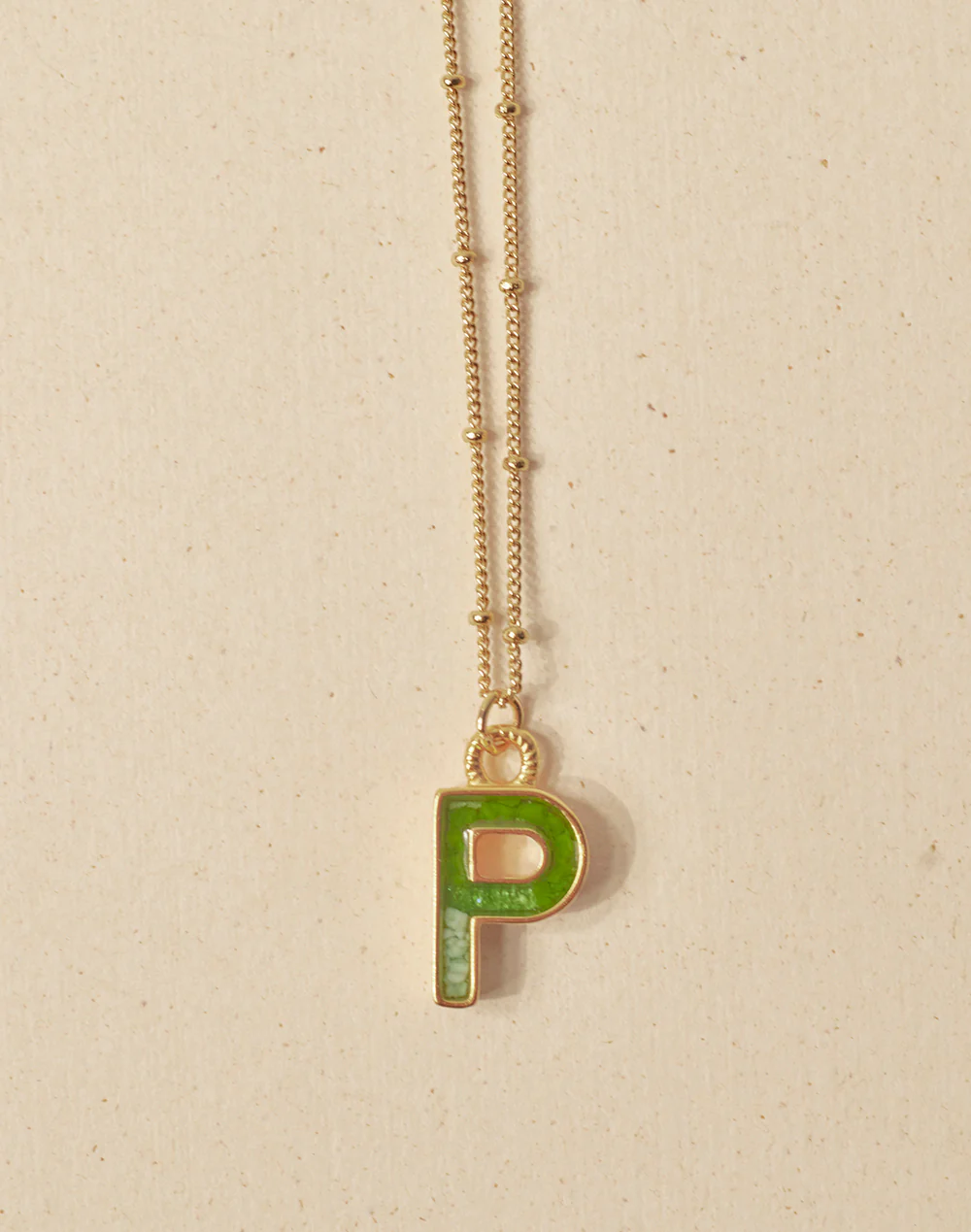 Collar de Letras Musgo - Image 12
