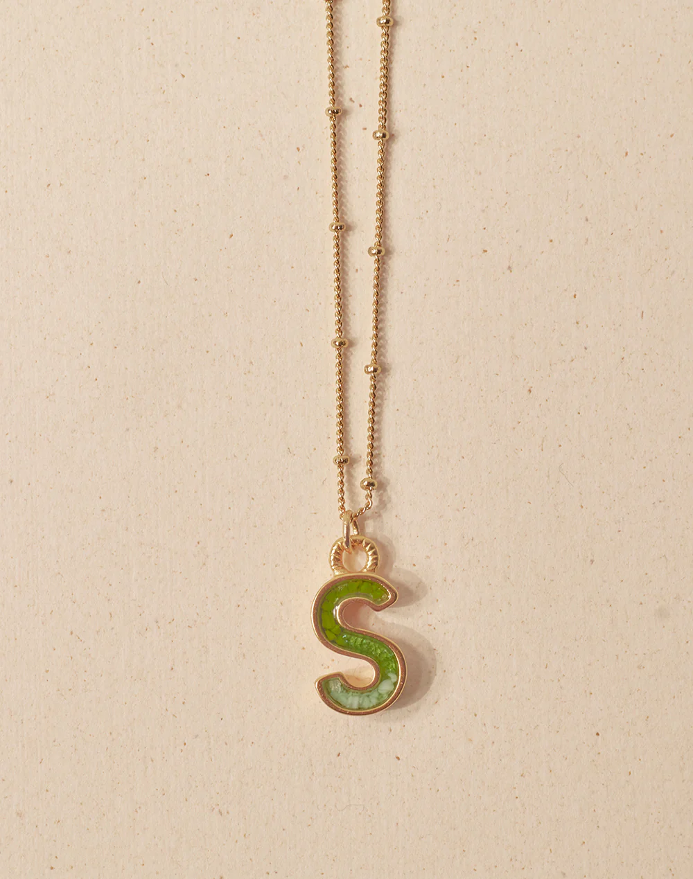 Collar de Letras Musgo - Image 14