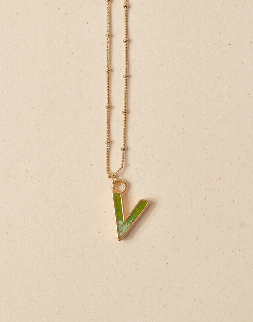 Collar de Letras Musgo - Image 15