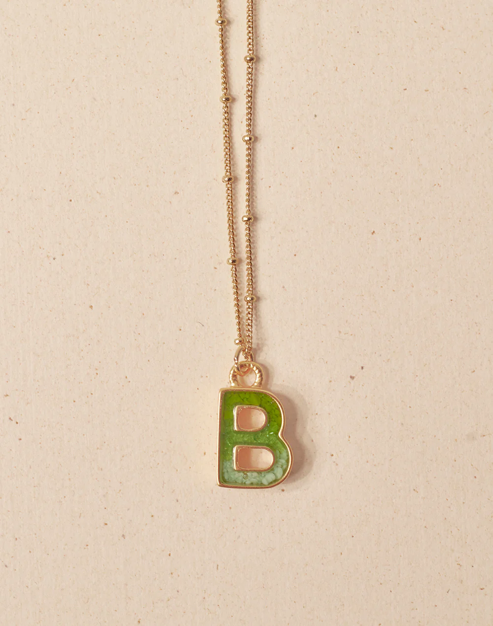 Collar de Letras Musgo - Image 5