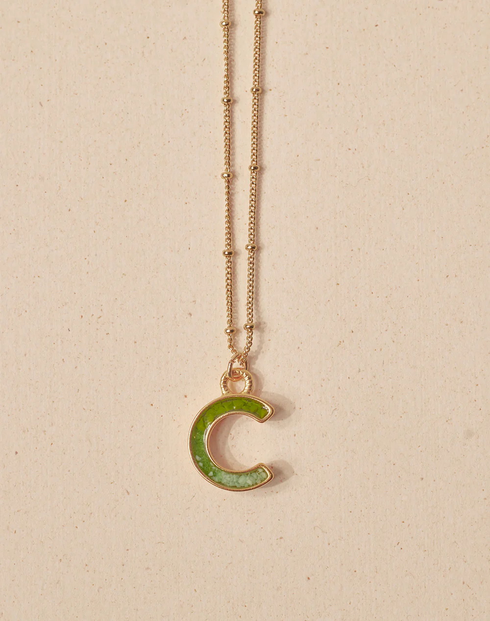 Collar de Letras Musgo - Image 6