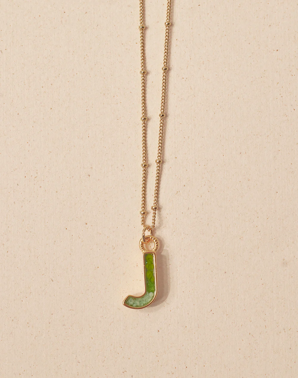 Collar de Letras Musgo - Image 9