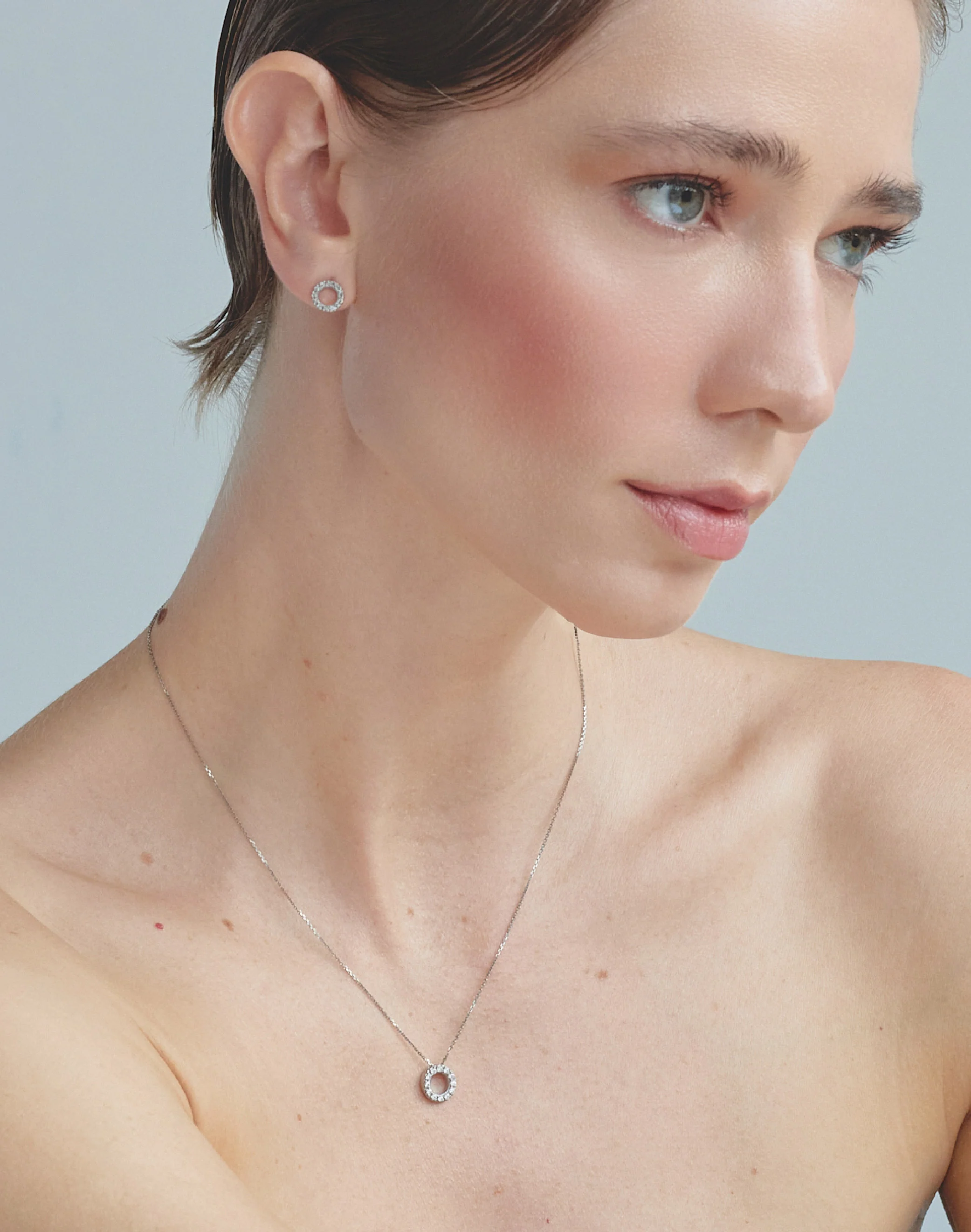Collar en Plata 925 Aro Clear - Image 3