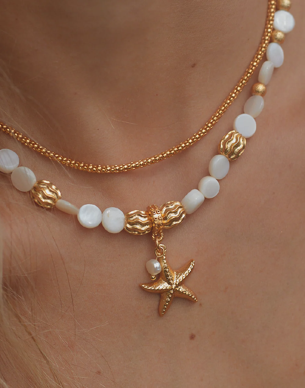 Set de 2 Collares Nacar - Image 3