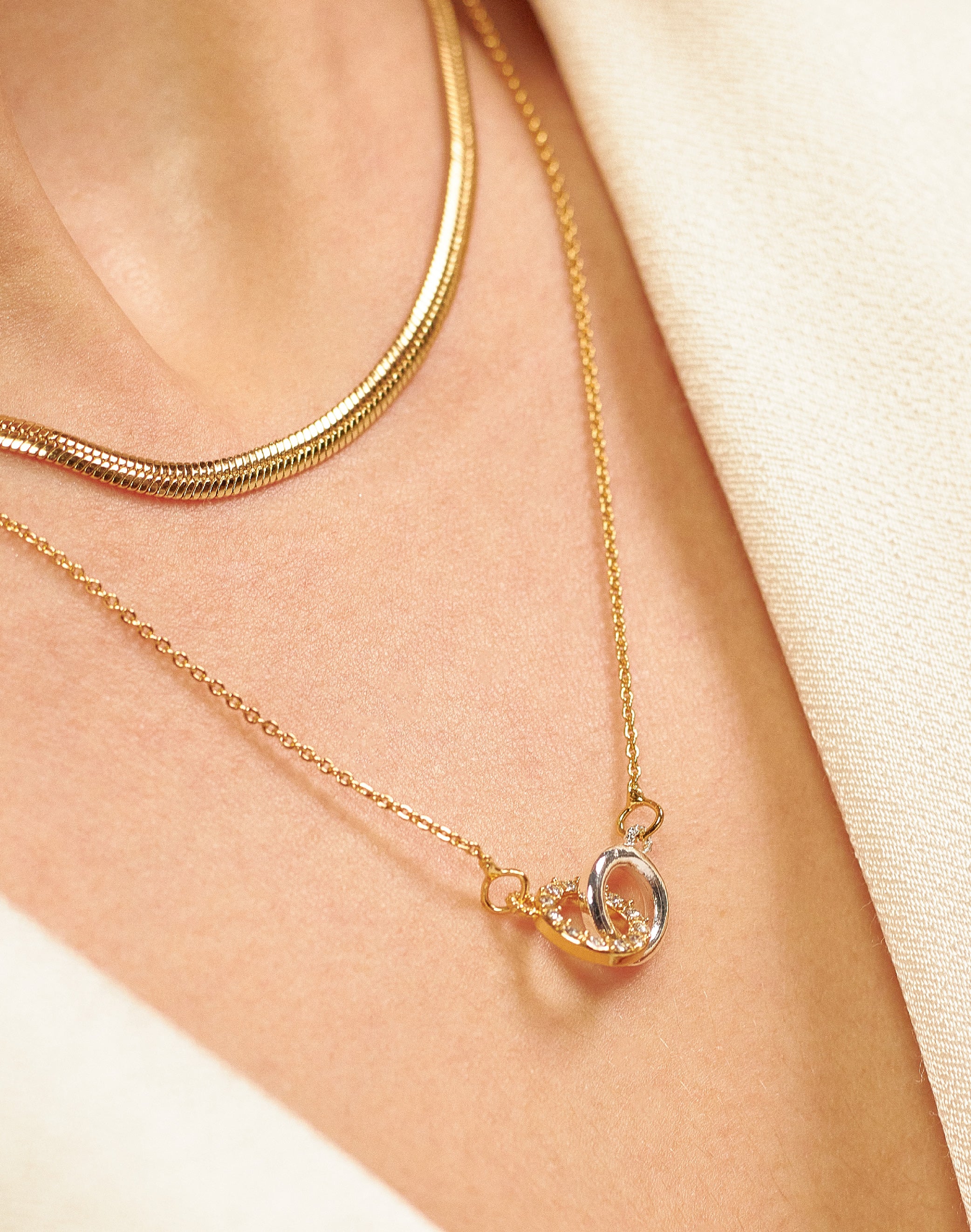 Set de 2 Collares + Topos Lazos Infinitos - Image 3