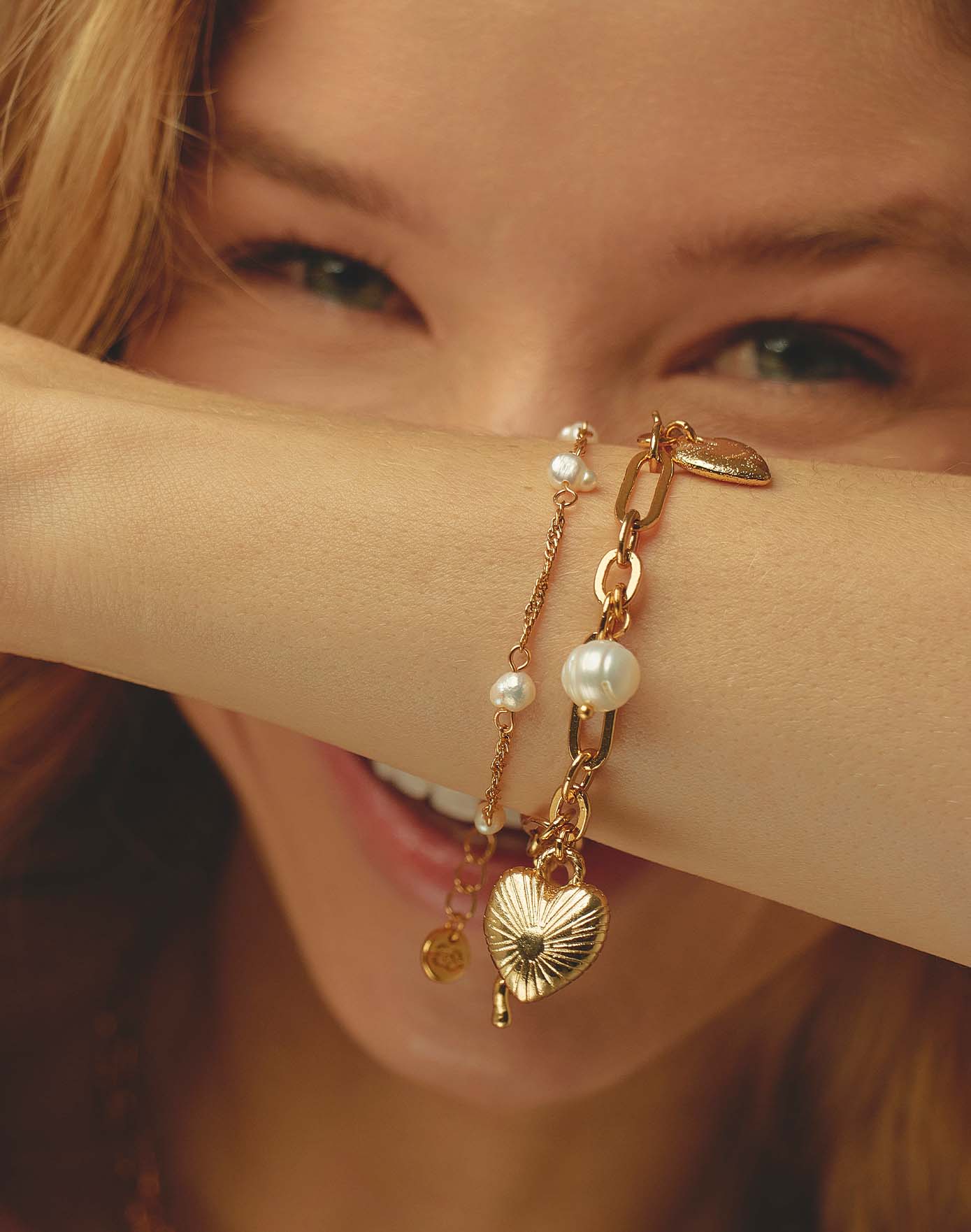 Set de 2 Pulseras Love - Image 2