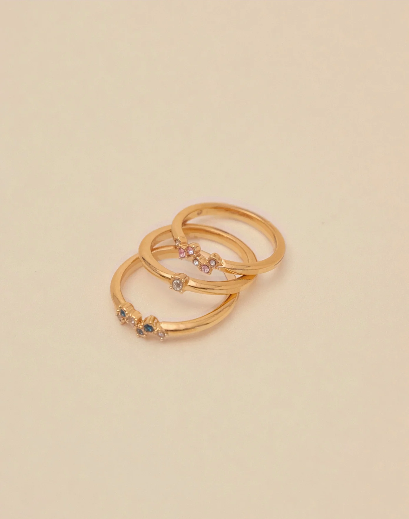 Set de 3 Anillos Monaco - Image 3