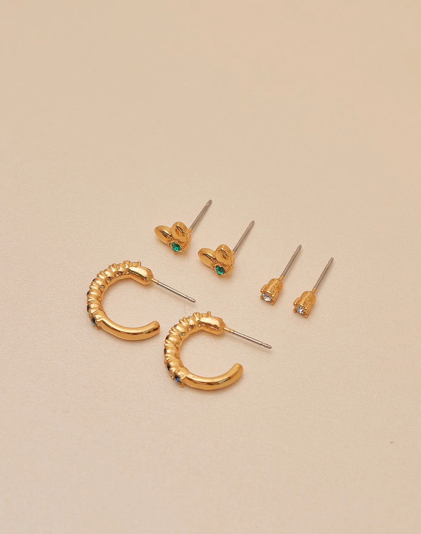 Set de 3 Aretes Bali - Image 8