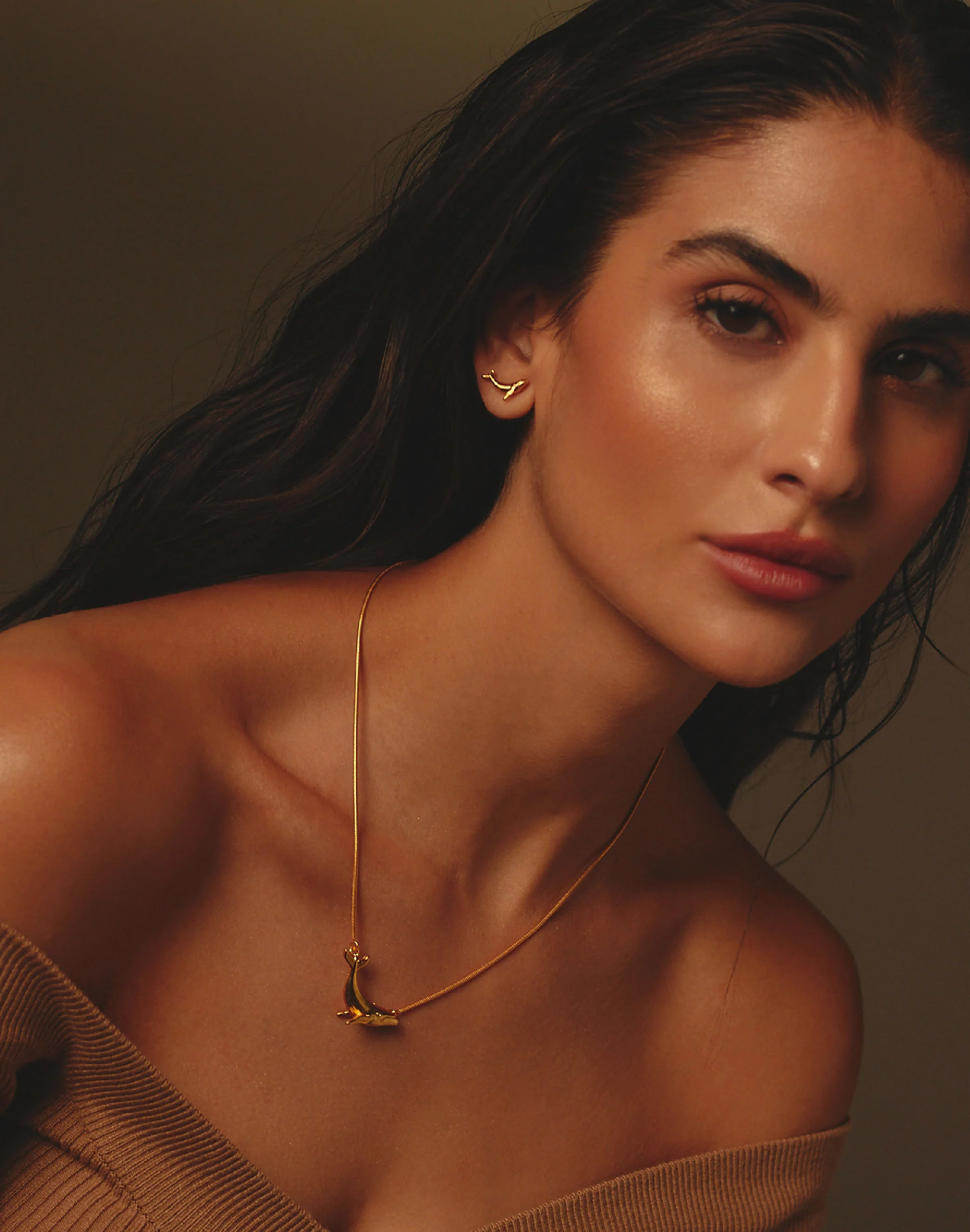 Set de Collar + Aretes Ballena - Image 3