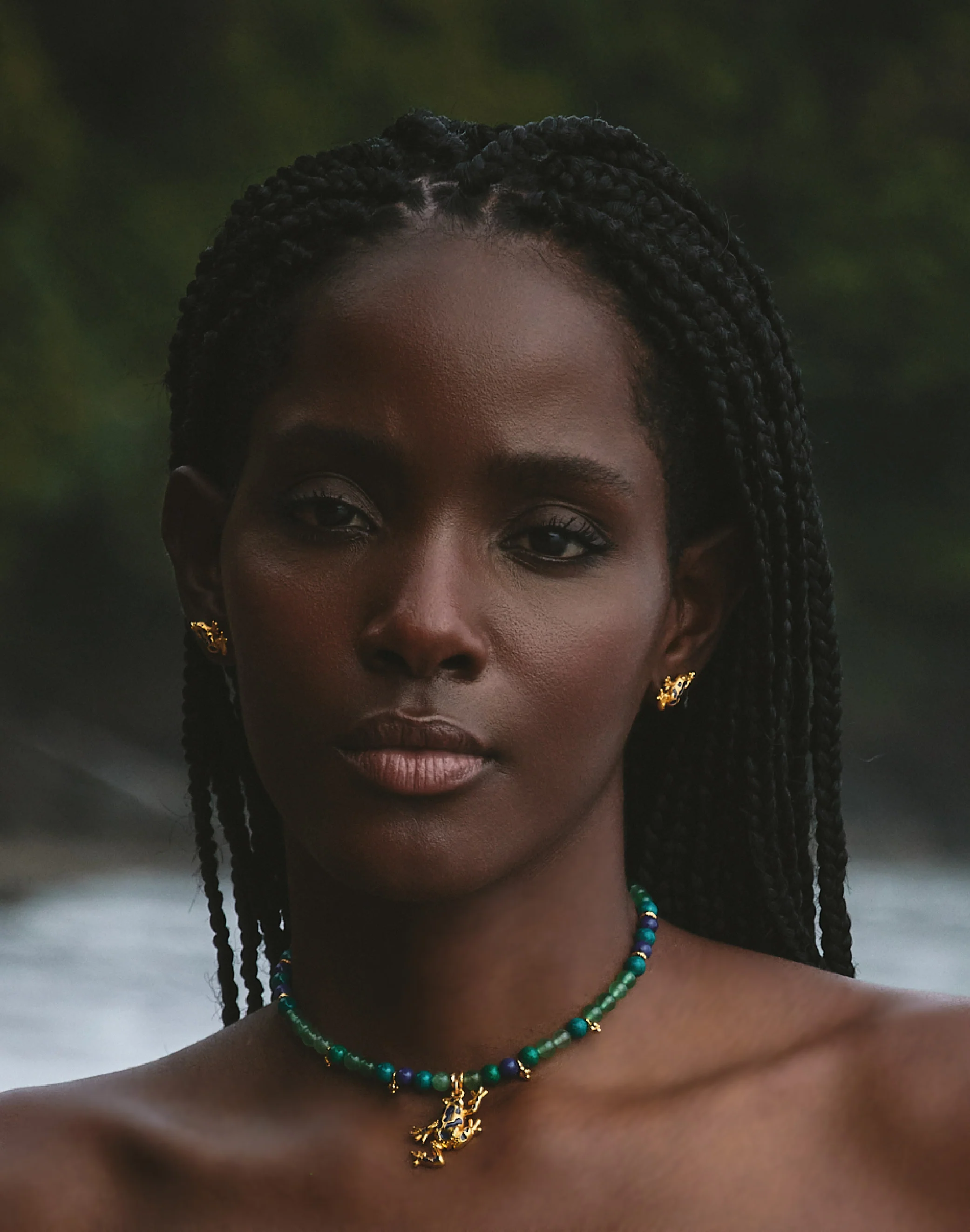 Set de Collar + Aretes Salto del Bosque - Image 3